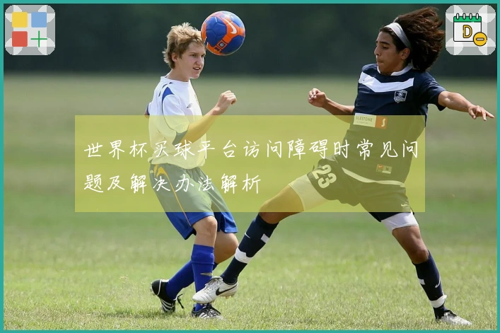 世界杯买球平台访问障碍时常见问题及解决办法解析